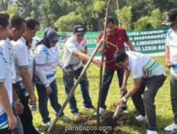 3.850 Pohon Ditanam di Babakan Madang Bogor, Pramuka dan Warga Gotong Royong Hijaukan Lingkungan