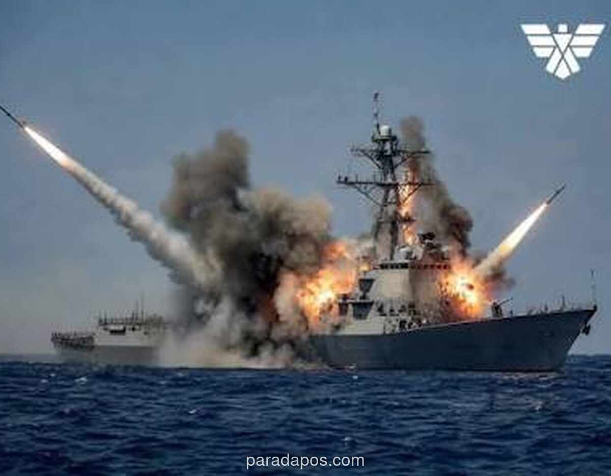 Militer Iran Klaim Tembaki Kapal Perang AS di Teluk Oman, Centcom Bantah Keras