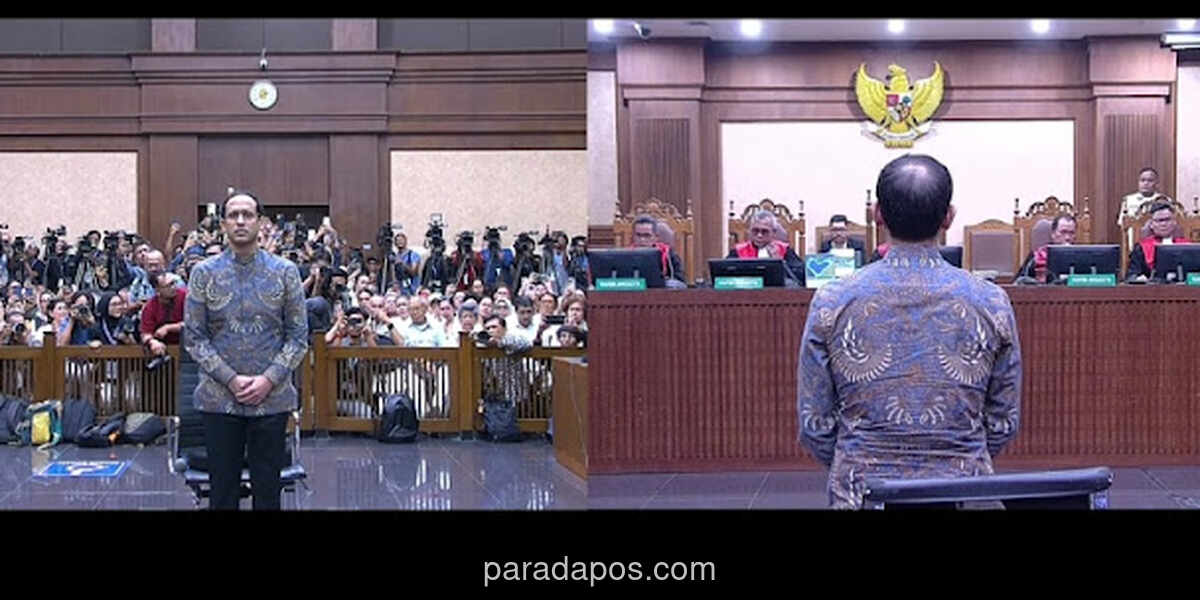 Nadiem Makarim Ajukan Banding atas Vonis 10 Tahun Penjara Korupsi Pengadaan Chromebook