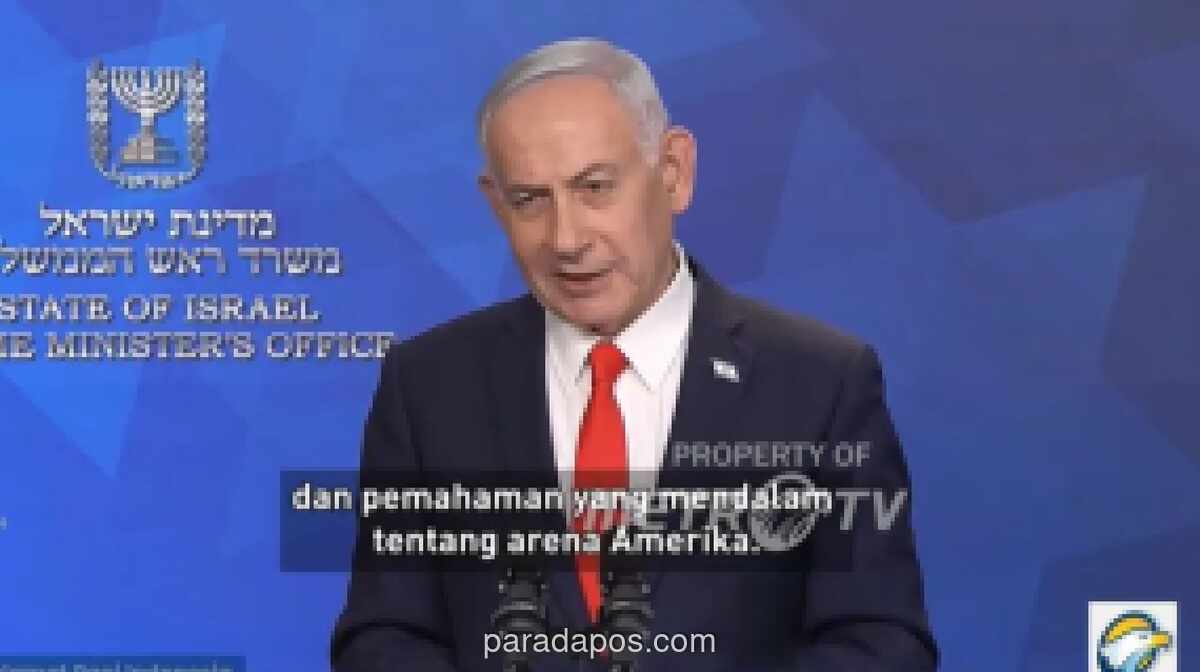 Netanyahu Kecewa AS Melunak ke Iran, Isyaratkan Israel Siap Bertindak Sendiri