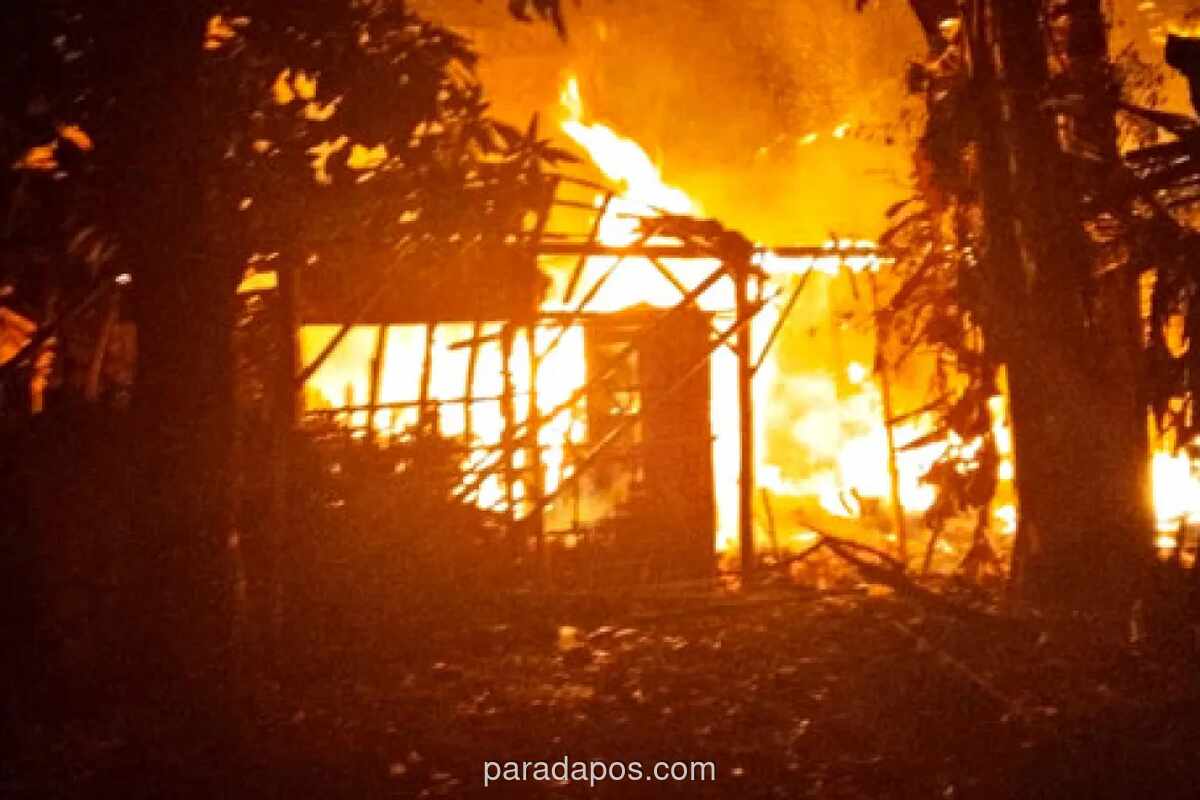 Pemuda di Pati Bakar Rumah Orang Tua karena Permintaan Uang Merantau Tak Dipenuhi