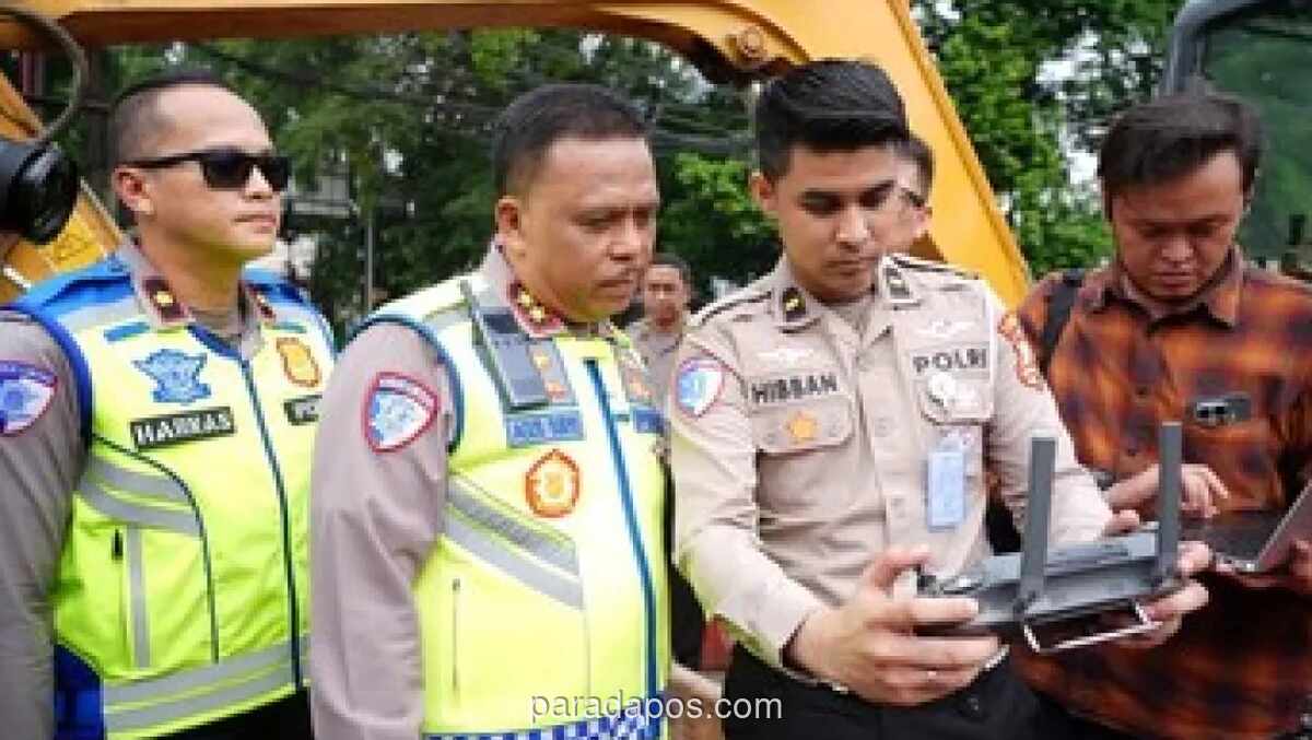 Polri Integrasikan ETLE Drone dalam Operasi Patuh 2026 untuk Pengawasan Lalu Lintas dari Udara