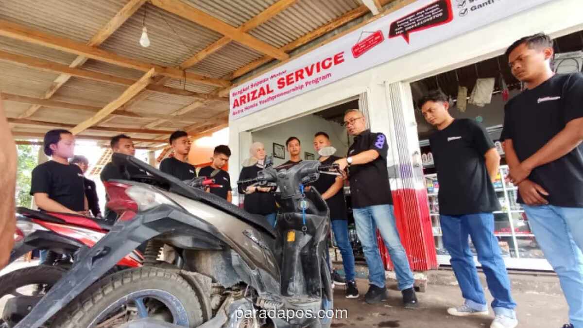 24 Bengkel Binaan Yayasan AHM Raup Omzet Rp7,9 Miliar dan Serap 43 Tenaga Kerja Baru