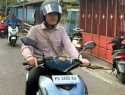 Gibran Pakai Motor Listrik Yadea saat Tinjau Pembangunan Gereja di Asmat, Papua