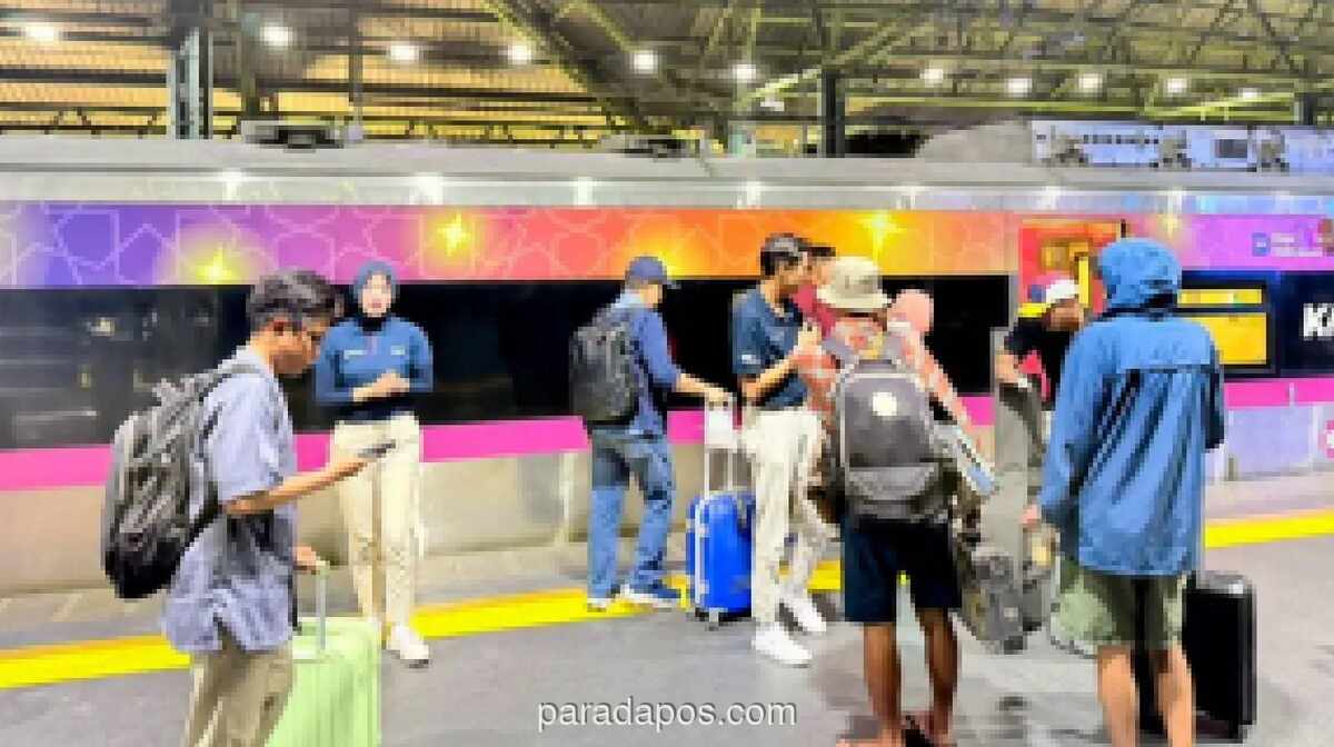 KAI Alihkan Sejumlah Keberangkatan Kereta Jarak Jauh dari Gambir ke Jatinegara Imbas Penutupan Jalan