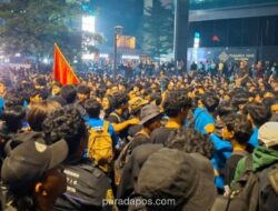 Polisi Amankan Dua Pembawa Bom Molotov di Tengah Aksi Damai Mahasiswa Dukuh Atas