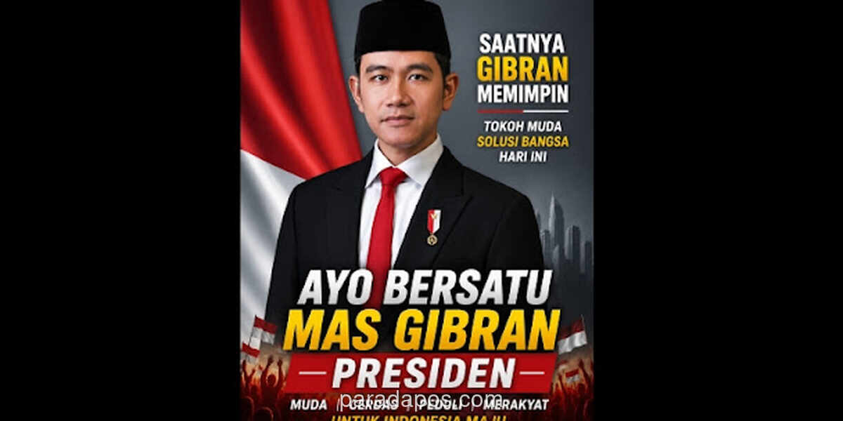 Poster Kampanye Dini Bergambar Gibran Beredar Usai Demo, Amien Rais Serukan Jaga Konstitusi