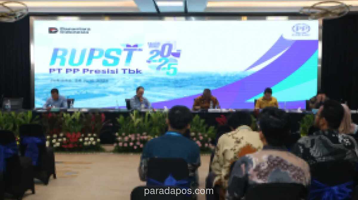 PP Presisi Catat Pendapatan Rp3,9 Triliun di 2025, RUPST Setujui Perombakan Direksi dan Komisaris