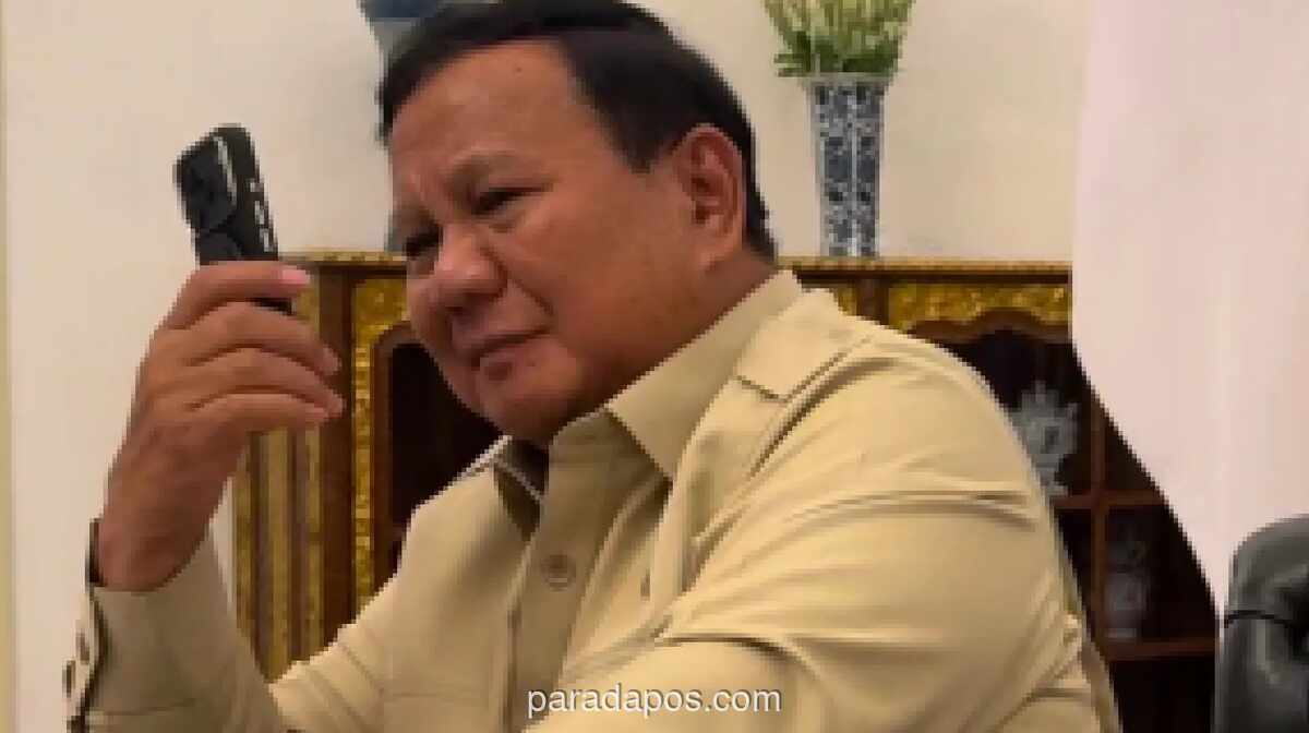 Prabowo Terima Telepon Presiden Abbas, Tegaskan Komitmen Indonesia pada Solusi Dua Negara