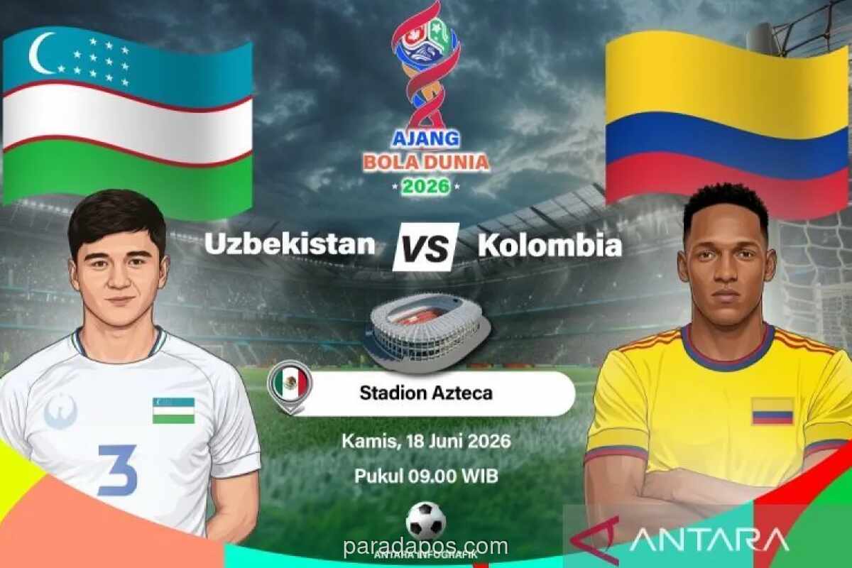Uzbekistan Debutan, Kolombia Berpengalaman: Laga Perdana di Grup K Piala Dunia 2026