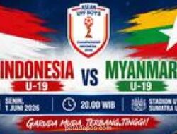 Timnas Indonesia U-19 Hadapi Myanmar di Laga Perdana Piala AFF U-19 2026
