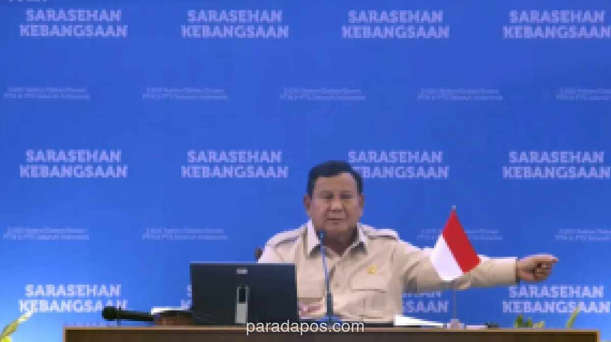 Presiden Prabowo Usulkan Pertemuan Bulanan dengan Rektor untuk Perkuat Sinergi Pendidikan dan Pemerintah
