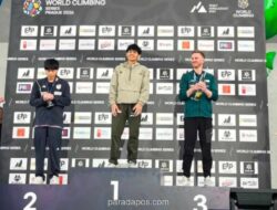 Putra Tri Ramadani Raih Emas Perdana di World Climbing Series, Cetak Sejarah Baru bagi Panjat Tebing Indonesia