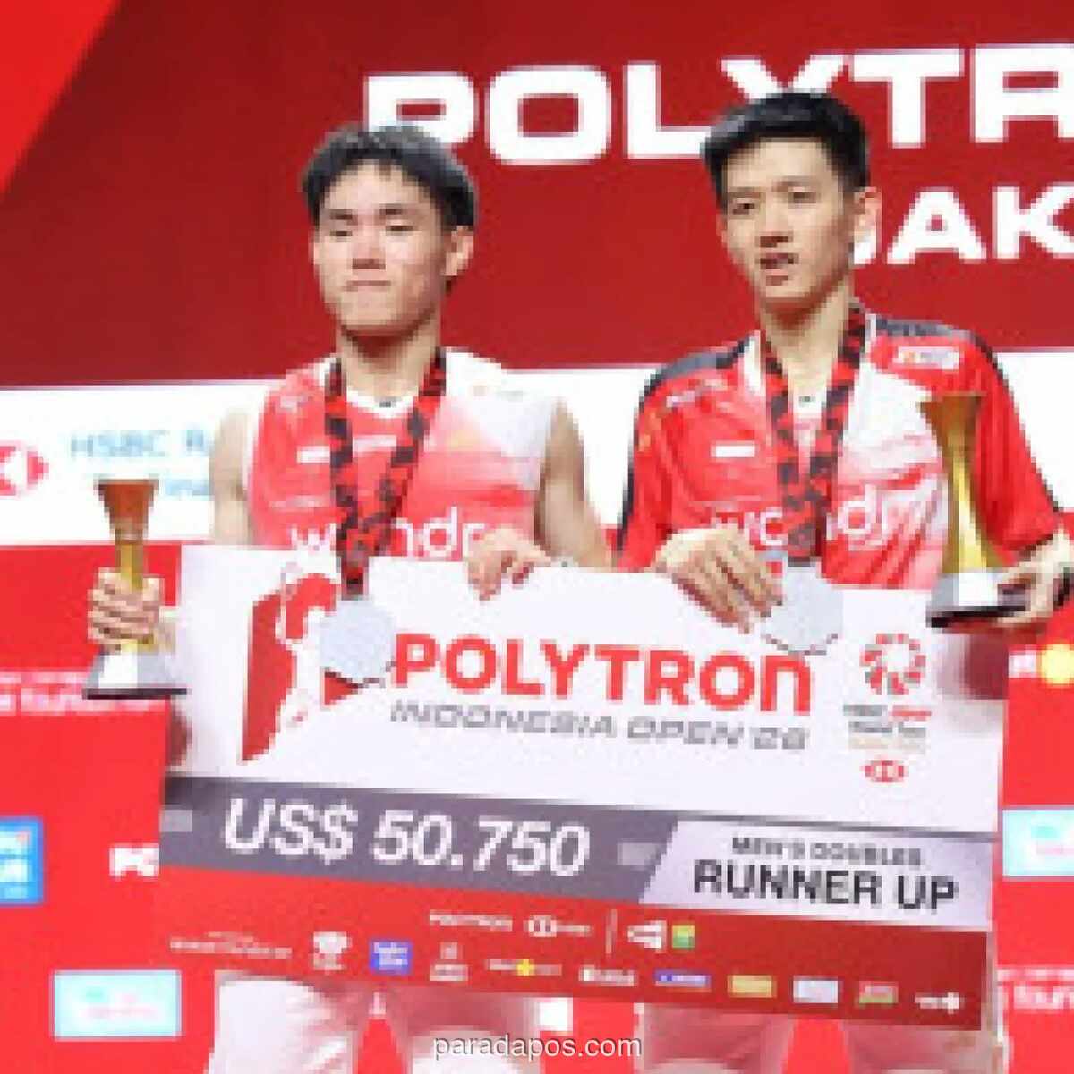 Raymond Indra/Nikolaus Joaquin Runner-Up Indonesia Open 2026, Bukti Nyata Regenerasi Bulu Tangkis Indonesia