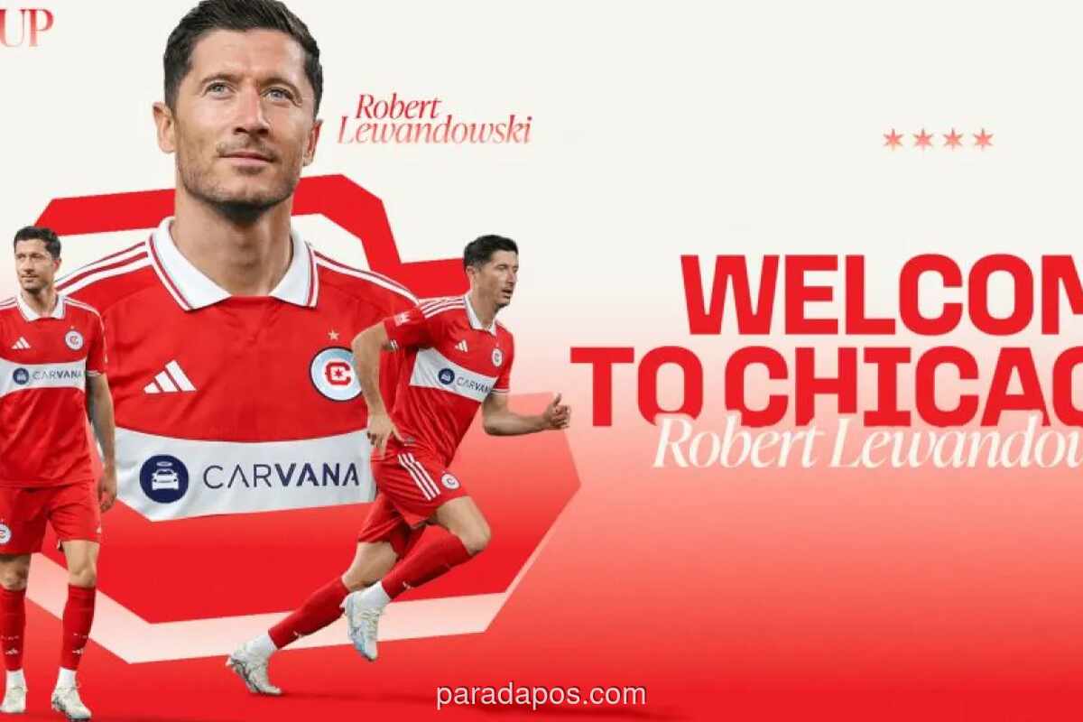 Robert Lewandowski Resmi Tinggalkan Barcelona, Gabung Chicago Fire di MLS hingga 2028
