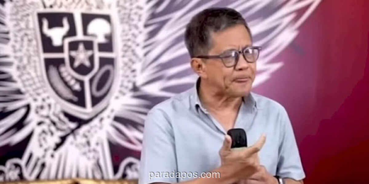 Rocky Gerung Dukung Chatib Basri Jadi Menteri Keuangan: MCB Lebih Penting dari MBG