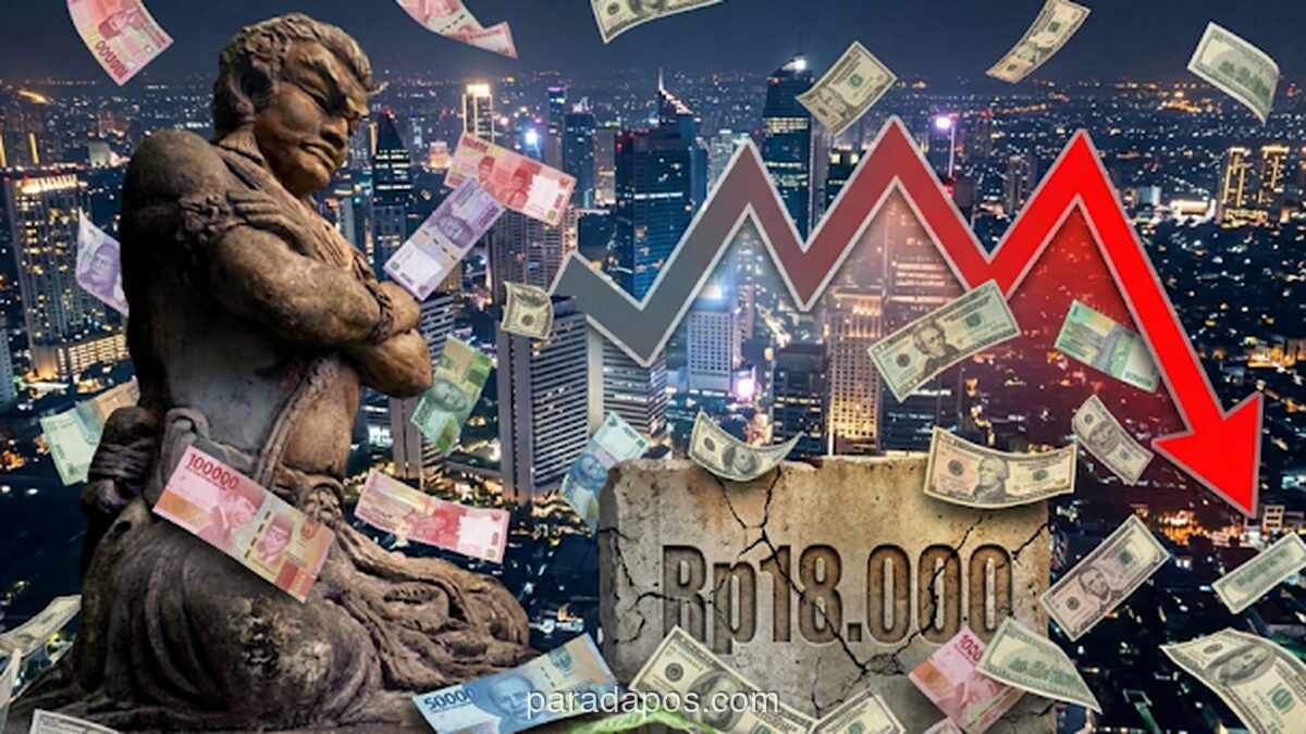 Rupiah Tembus Rp 18.015 per Dolar AS, Cetak Rekor Terlemah Sepanjang Sejarah