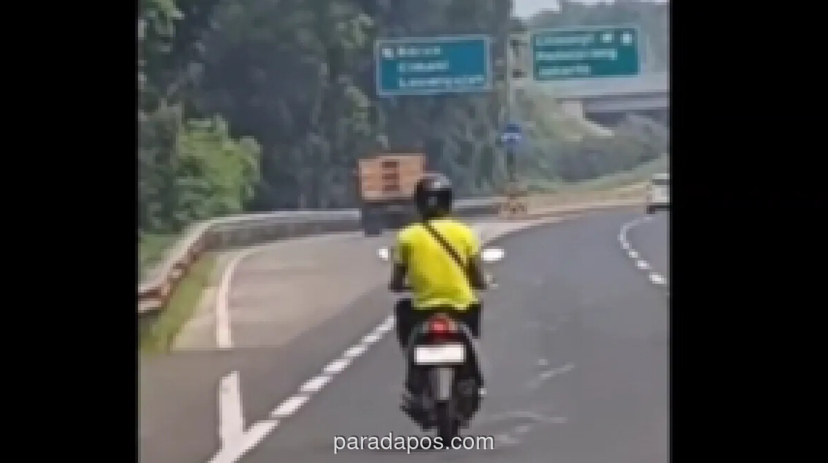 WNA Georgia Salah Masuk Tol Pasteur, Dikejar Petugas hingga Gerbang Baros