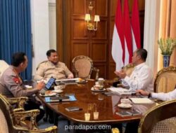 Presiden Prabowo Terima Laporan Kapolri soal Keamanan Nasional dan Kesiapan Hari Bhayangkara 2026