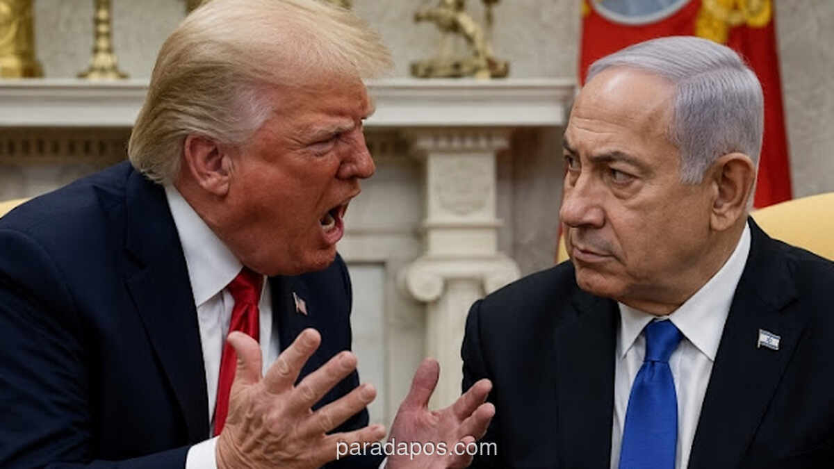 Trump Marahi Netanyahu Lewat Telepon, Sebut ‘Gila’ dan Ancam Penjara gegara Serangan ke Lebanon