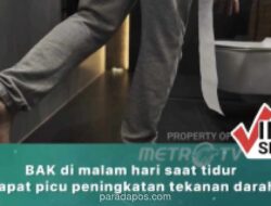 Nokturia Bukan Sekadar Gangguan Tidur, Bisa Jadi Tanda Awal Diabetes dan Hipertensi