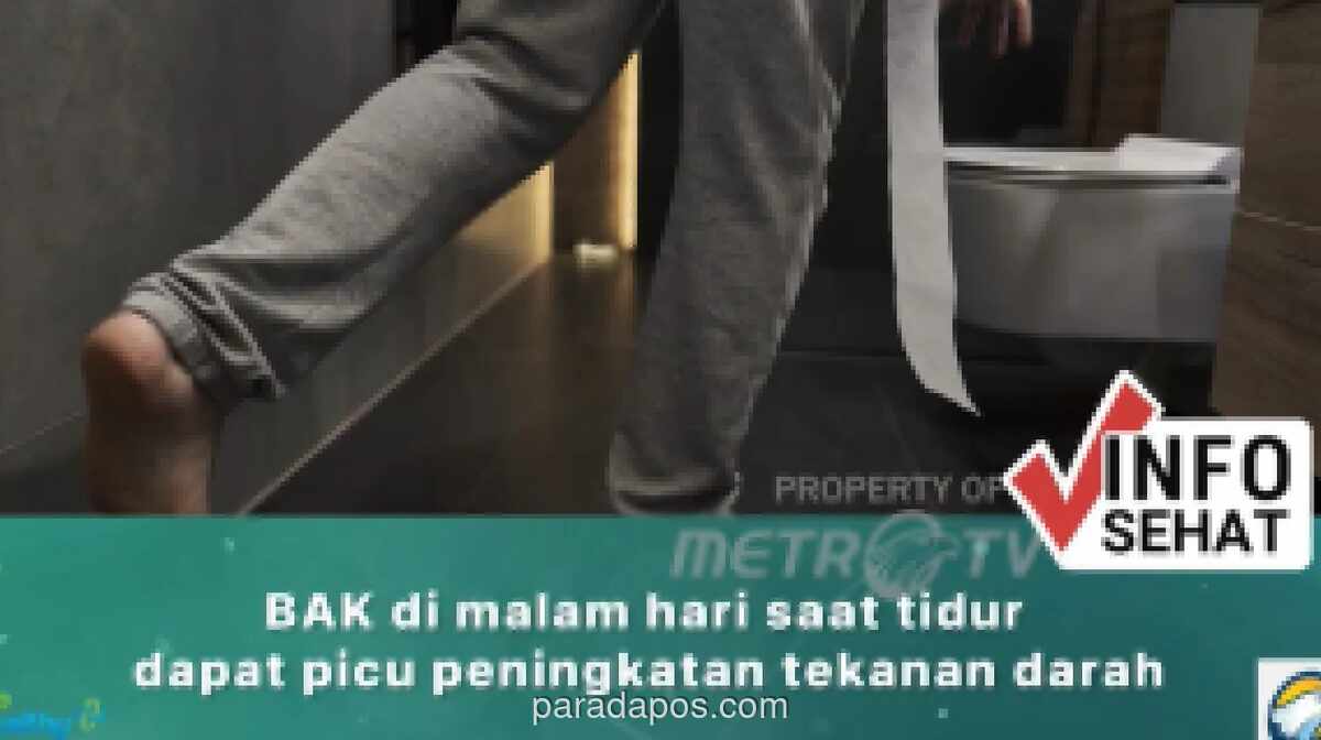 Nokturia Bukan Sekadar Gangguan Tidur, Bisa Jadi Tanda Awal Diabetes dan Hipertensi