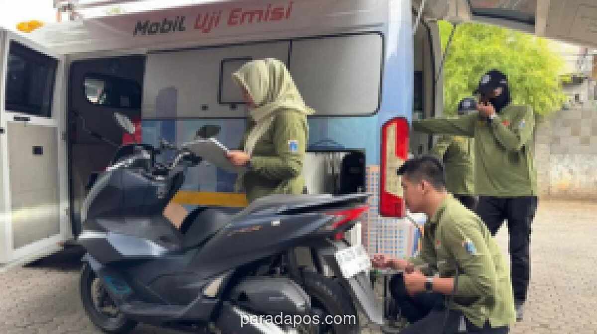 Uji Emisi Gratis di Jakarta Utara: 12 dari 29 Sepeda Motor Tidak Lulus Pemeriksaan