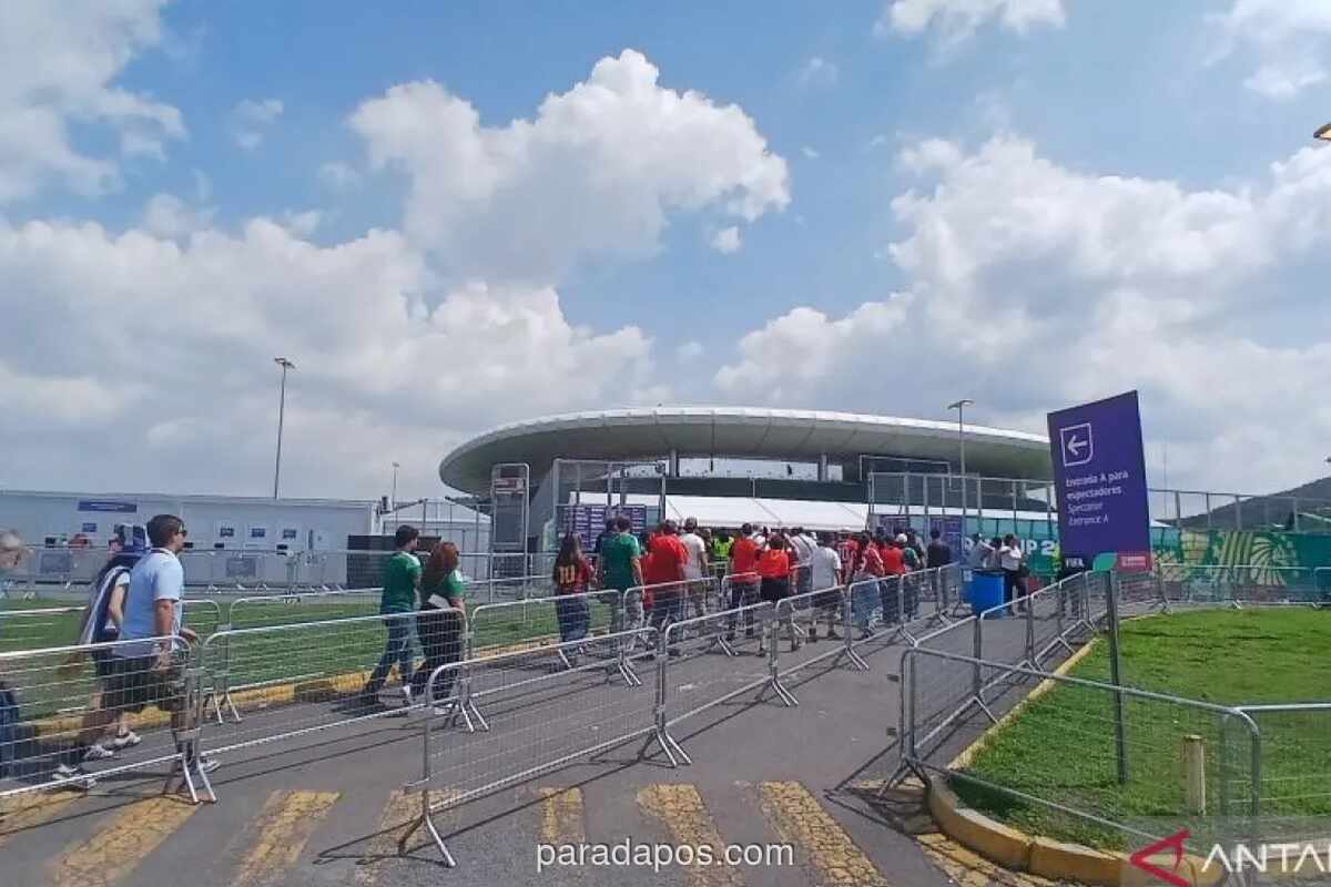 Stadion Akron Mulai Dipadati Suporter Jelang Laga Hidup Mati Spanyol vs Uruguay di Piala Dunia 2026