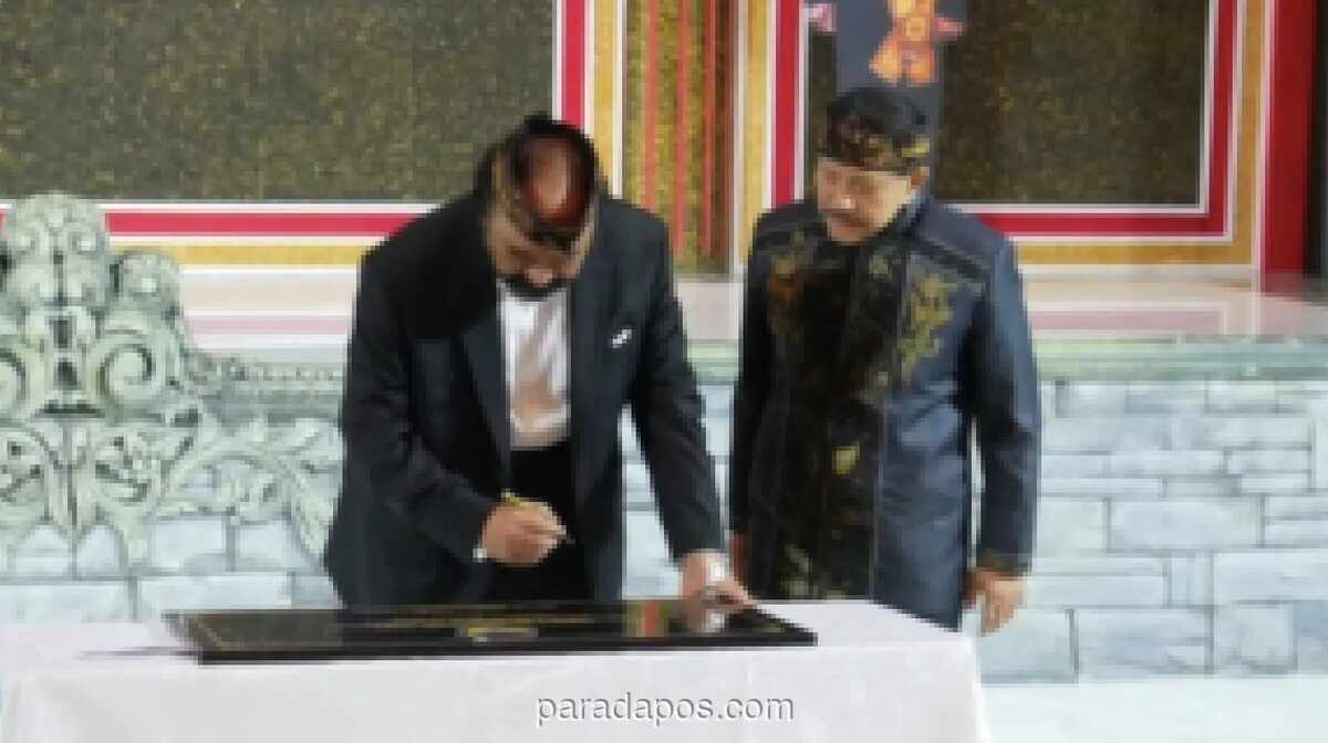 Surya Paloh Kunjungi Kraton Majapahit Jakarta, Dukung Pelestarian Sejarah dan Budaya Nusantara
