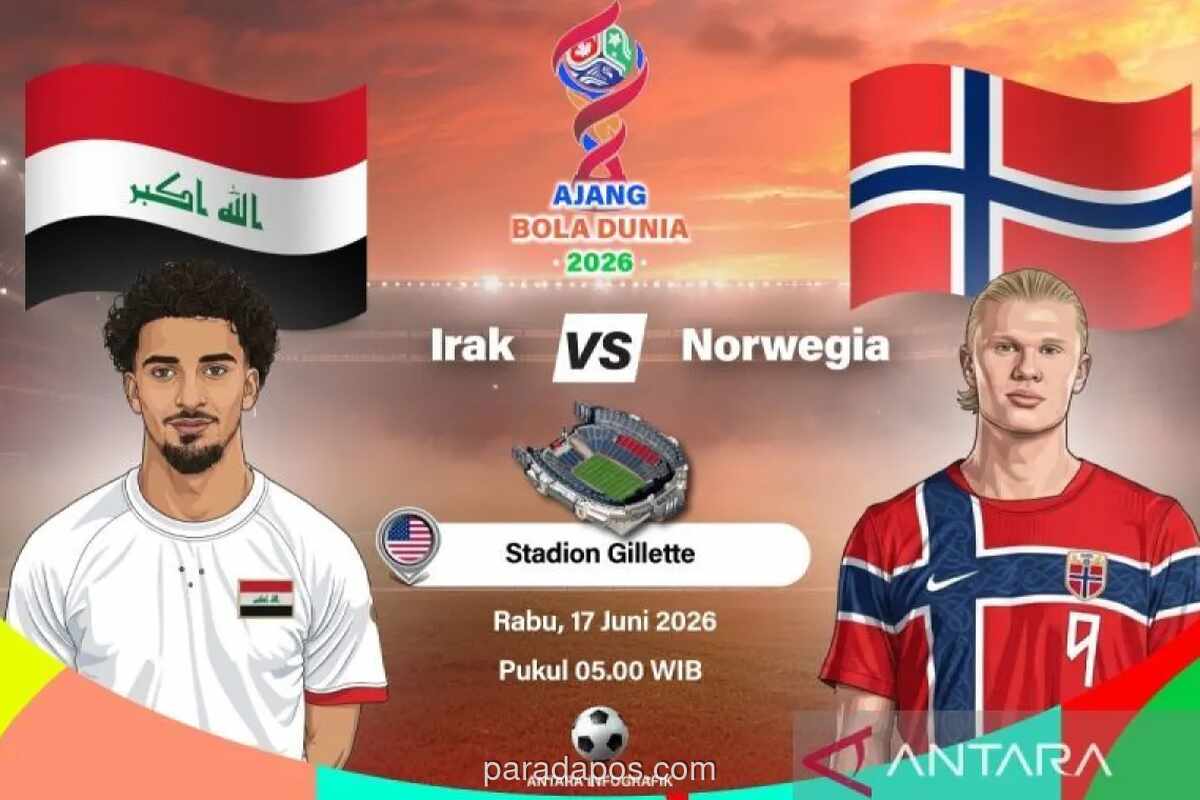 Irak vs Norwegia: Duel Tajam Aymen Hussein dan Erling Haaland di Laga Perdana Grup I Piala Dunia 2026