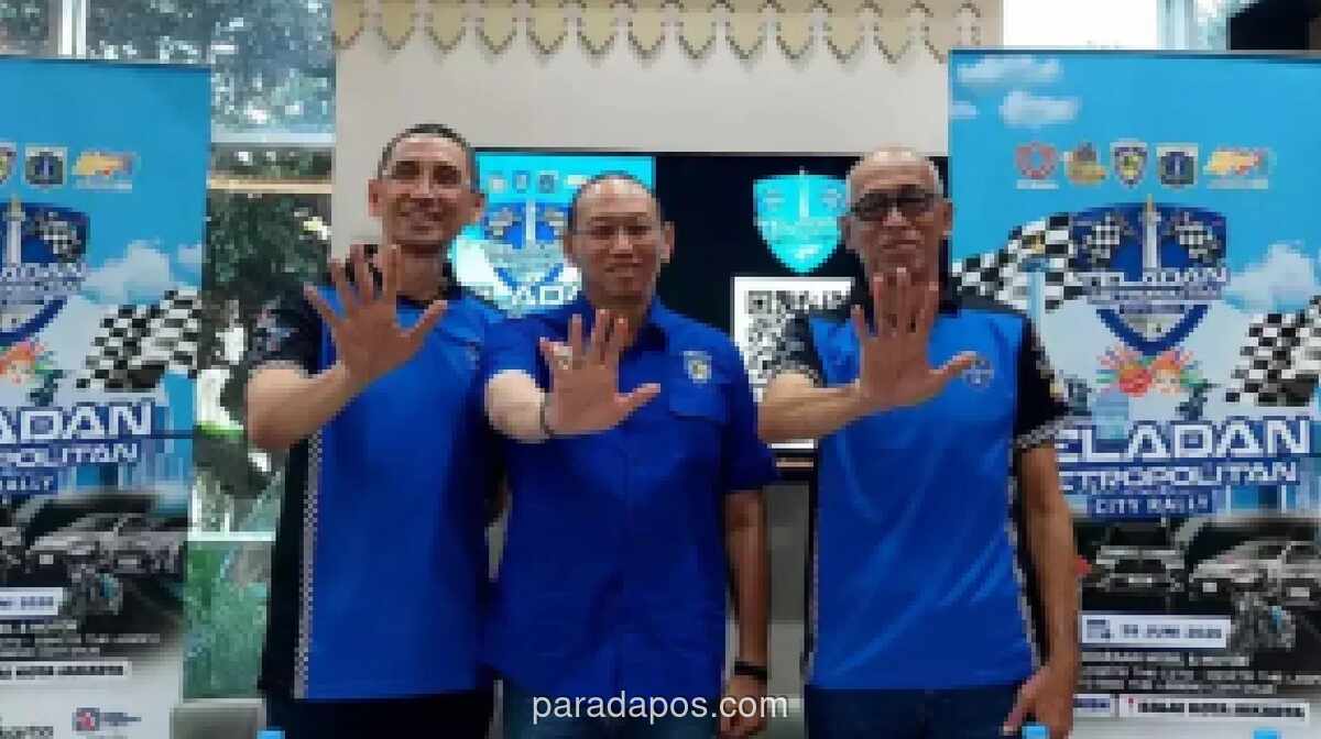 Jakarta Gelar City Rally Jelang HUT ke-500, Padukan Olahraga, Budaya, dan Wisata