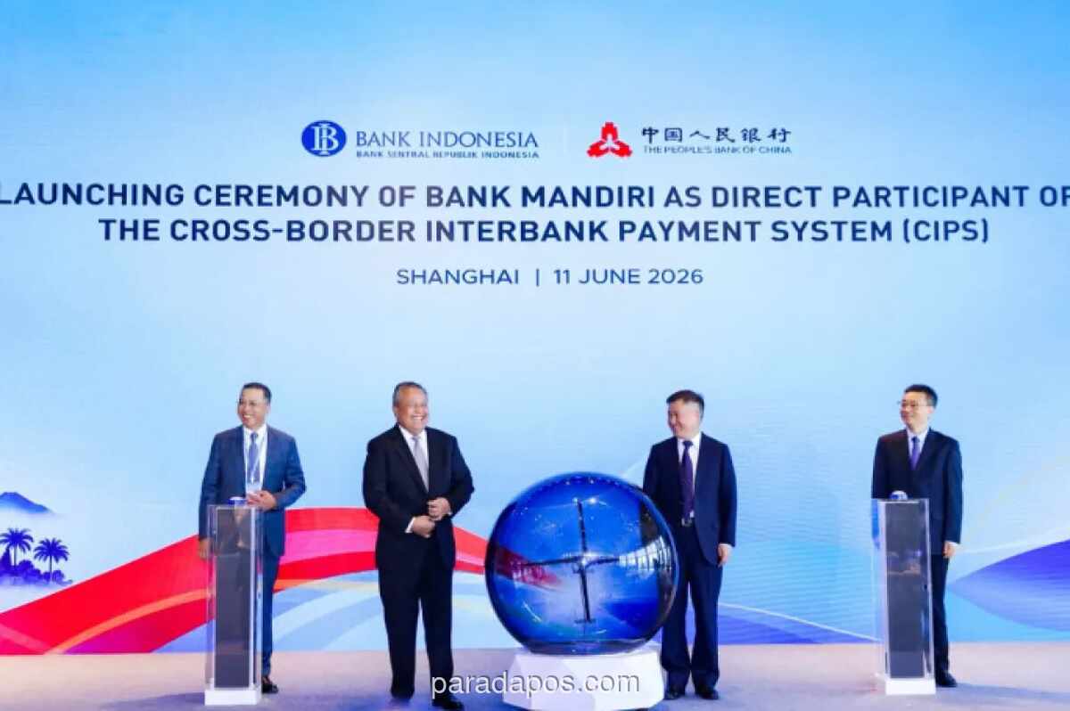 Bank Mandiri Jadi Bank Indonesia Pertama yang Terhubung Langsung ke Sistem Pembayaran CIPS China