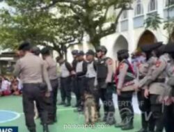 Unit K9 Polda Riau Latih Anjing Pelacak Deteksi Narkoba dan Senjata Tajam