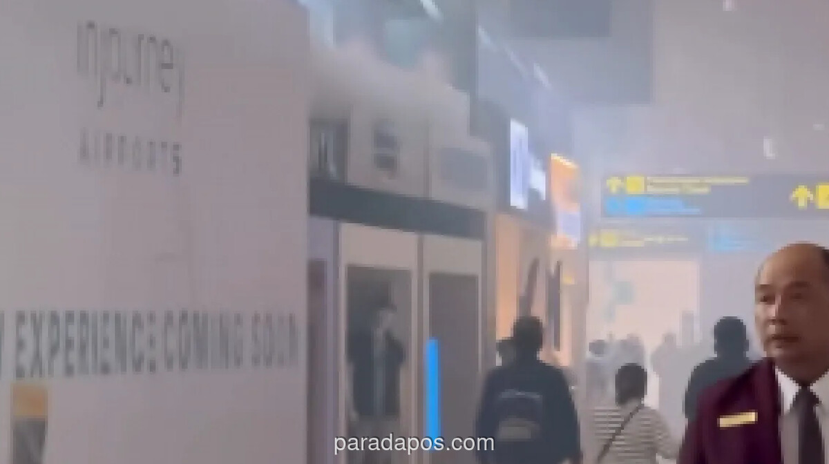 Kepulan Asap di Terminal 2 Bandara Soekarno-Hatta Berhasil Diatasi dalam 10 Menit