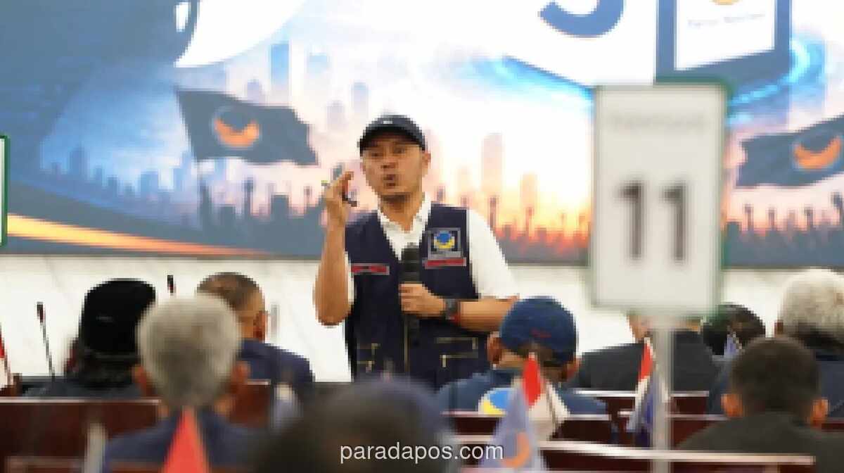 Willy Aditya: Partai Harus Hadir Setiap Hari, Bukan Hanya Saat Pemilu