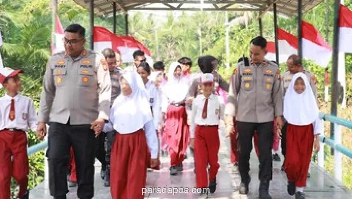 Polda Riau Rampungkan 67 Jembatan di 12 Daerah untuk Konektivitas dan Akses Pendidikan Desa