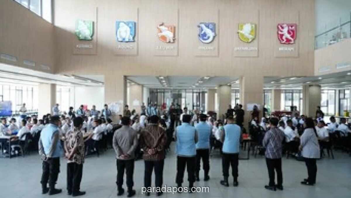 297 Siswa SMA Kemala Taruna Bhayangkara Resmi Menempati Gedung Baru di Gunung Sindur