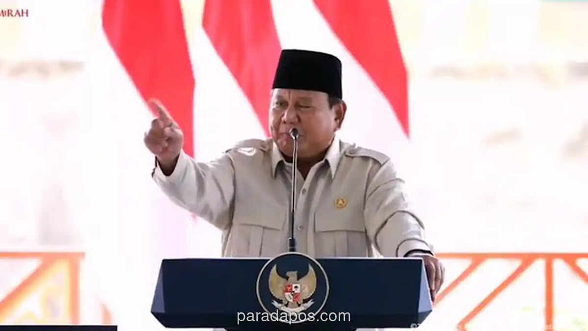 AJI Desak Prabowo Minta Maaf ke Jurnalis Usai Sebut “Londo Ireng” dalam Pidato