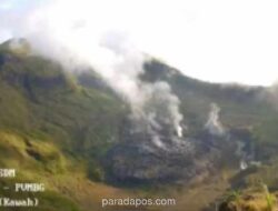 Status Siaga Gunung Awu Bertahan, Gempa Vulkanik Dalam Meningkat