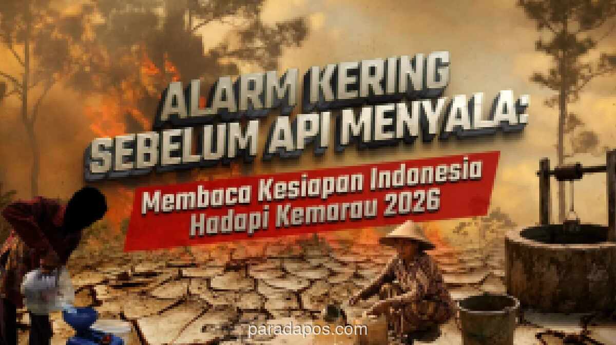 Musim Kemarau Lebih Kering Picu Lonjakan Titik Panas, 107 Ribu Hektare Terbakar Hingga Juni 2026