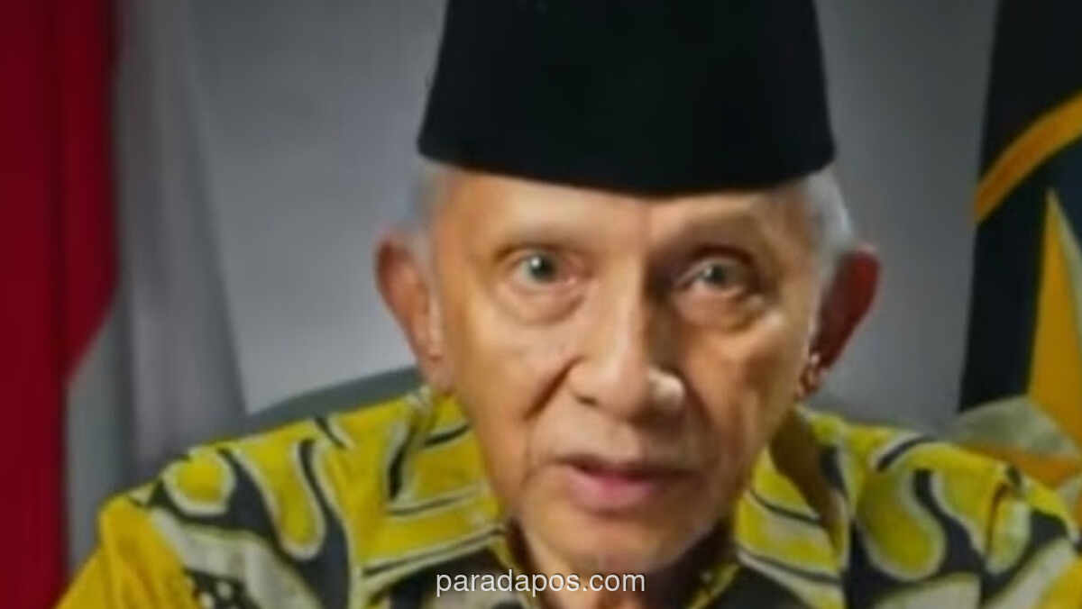 Amien Rais Sebut Korupsi Era Jokowi Lepas Kendali, Kini Lembaga Negara Jadi Aktor Utama
