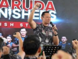 AHY Resmikan Komunitas Lari Garuda Finishers, Dorong Gaya Hidup Sehat dan Semangat Pantang Menyerah