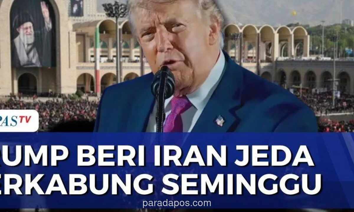 Ratusan Ribu Warga Iran Padati Pemakaman Ayatollah Khamenei, Trump Klaim Hancurkan Iran dan Tunda Negosiasi