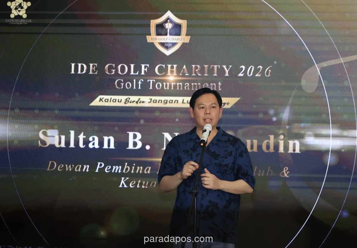 Turnamen Golf Amal IDE Preneur 2026 Kumpulkan Dana Renovasi SD di Bengkulu Selatan