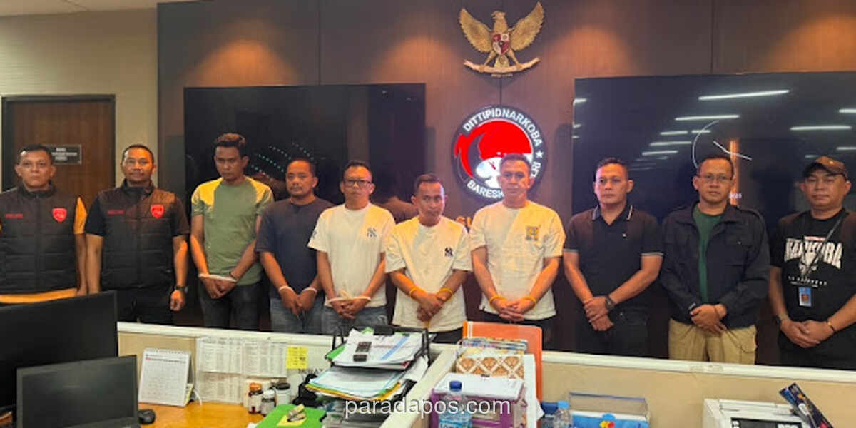 Bareskrim Limpahkan Enam Personel Polri ke Paminal Polda Metro Jaya, Termasuk Kasat Resnarkoba Tangsel, Terkait Narkotika Etomidate