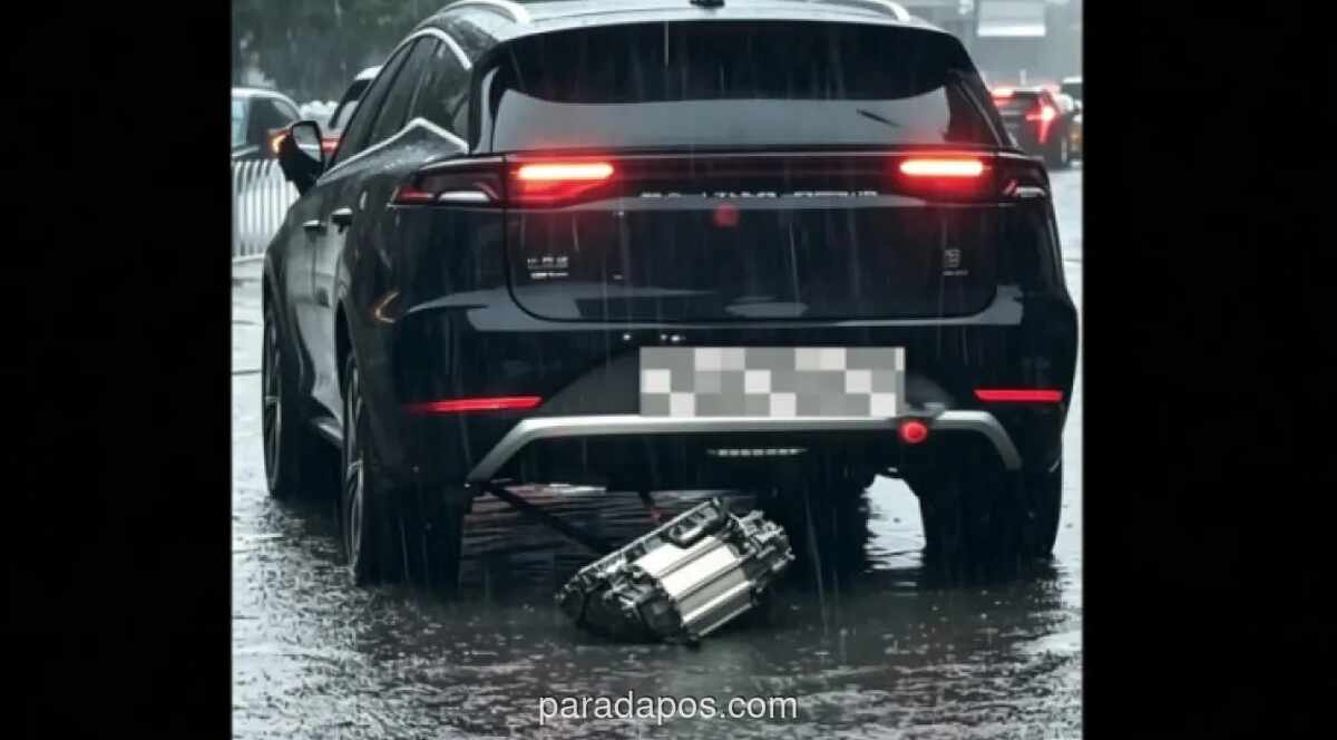 BYD Buka Suara soal Komponen Mobil Terlepas saat Terjang Banjir: Akibat Benturan, Bukan Cacat Produksi