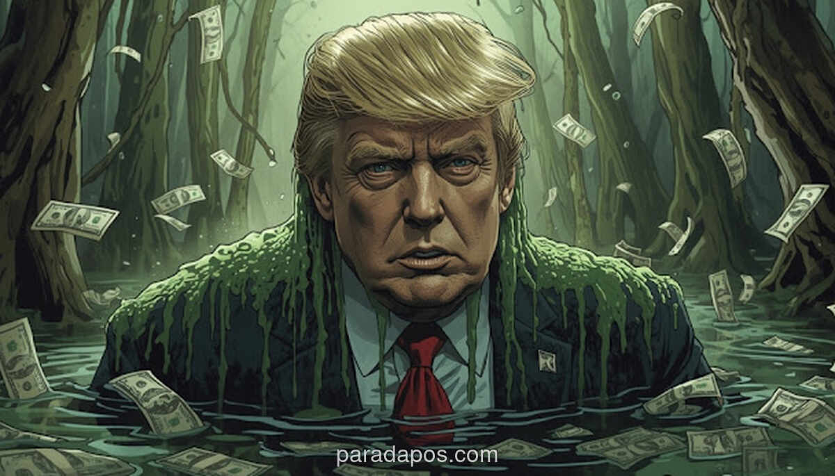 Penghasilan Trump Tembus 2,2 Miliar Dolar AS Selama Setahun Kembali Menjabat, Pendukung Rugi Miliaran Dolar Akibat Skema Kripto