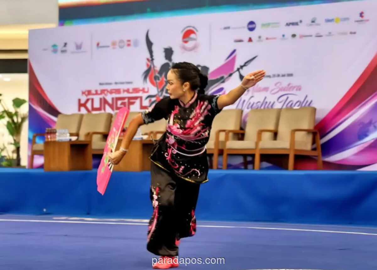 Kris Dayanti Raih Dua Medali Emas di Kejuaraan Nasional Wushu Kungfu 2026