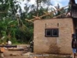56 Rumah di Simalungun Rusak Akibat Angin Kencang, Nihil Korban Jiwa