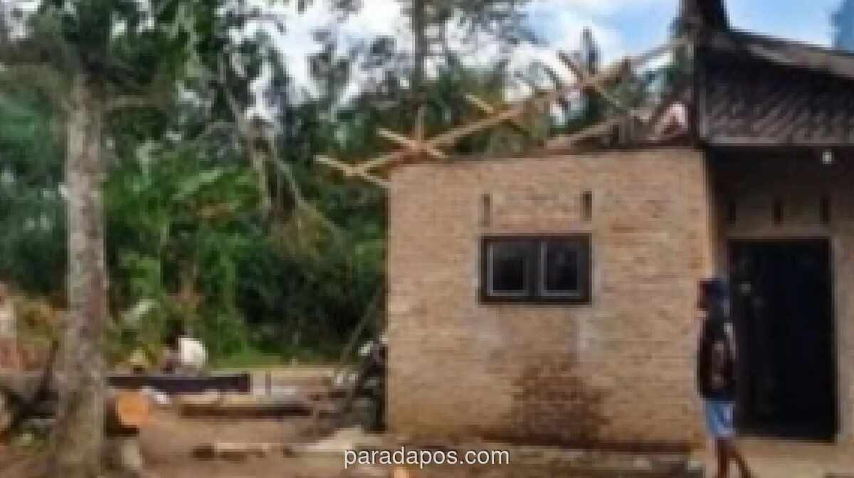 56 Rumah di Simalungun Rusak Akibat Angin Kencang, Nihil Korban Jiwa